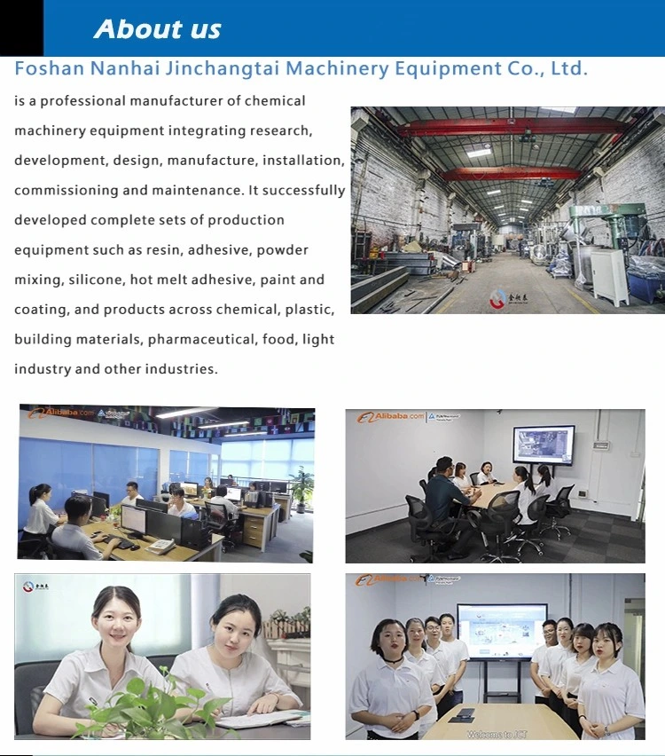 Automatic High Viscosity Adhesive Grease Silica Gel Silicone Sealant Making Planetary Mixer Machine Planetary Mixer