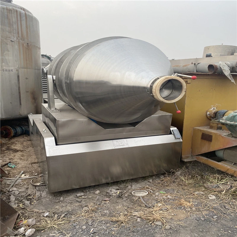 Used Stainless Steel Horizontal Rotary Mixing Two-Dimensional Mixer