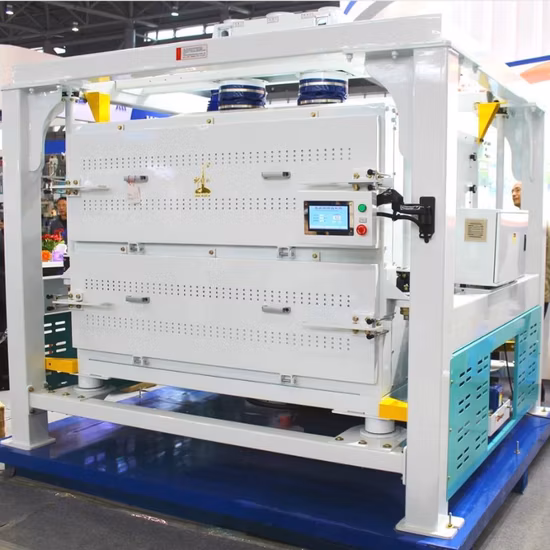 Máquina de molienda de arroz caliente de fabricación de fábrica Máquina de clasificación de arroz rotativa Mmjx Máquina de clasificación de arroz con tamiz de arroz en Egipto