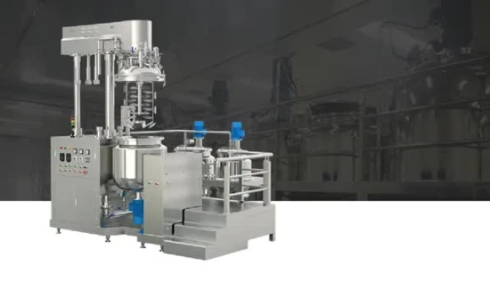 Mezclador emulsionante de vacío de crema 100L 200L 300L con precio de máquina de fabricación de jabón homogeneizador
