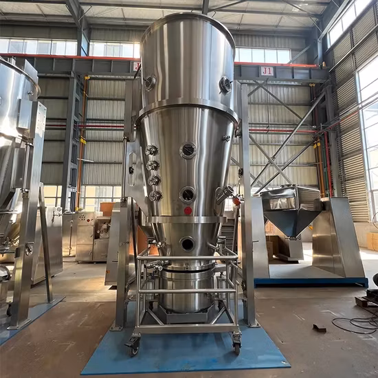 Máquina de secado de gránulos de coco desecado de caseína fluidizada por vibración Secador de lecho fluido de sulfato de amonio para pan rallado de sal